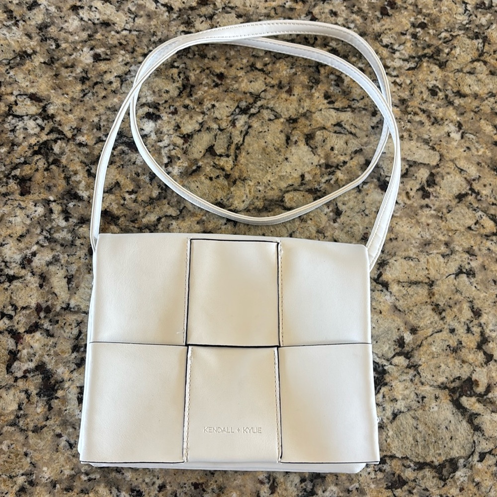 Kendall + Kylie White Purse